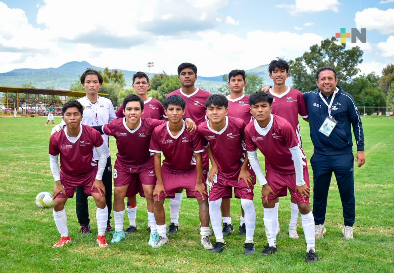 Equipos veracruzanos de futbol 6 x 6 avanzan a cuartos de final en Juegos Nacionales Populares