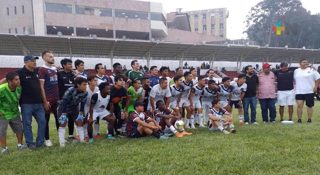 Académicos de Xalapa venció por 3-1 al Atlante Xalapa, en amistoso