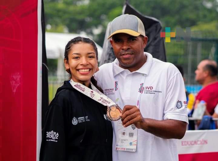 Aileen Bautista consiguió dos medallas de bronce en Nacionales Conade