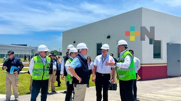 Se estima que la nueva aduana de Veracruz puerto comience a operar en diciembre