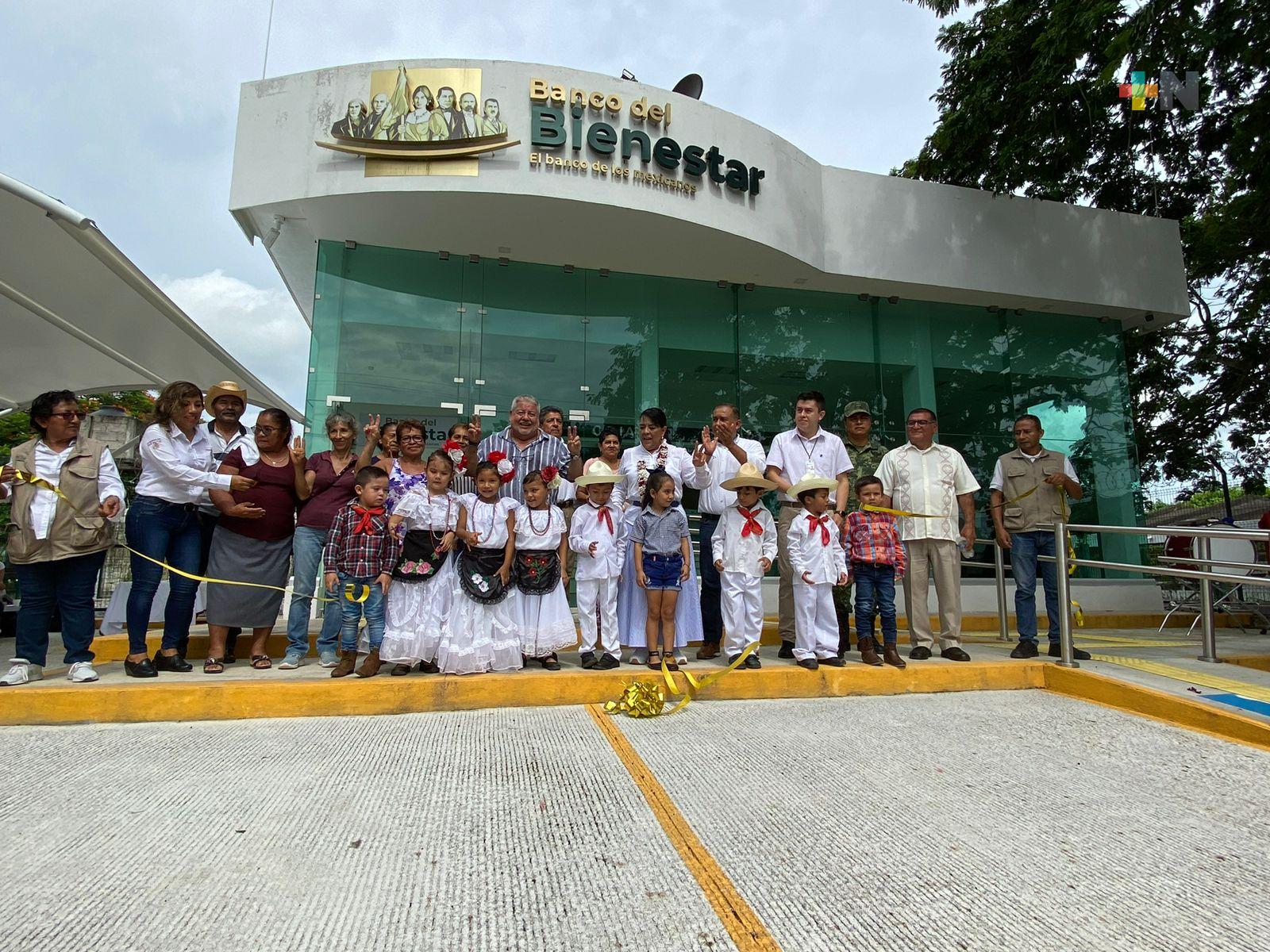 Inaugurada sucursal del Banco de Bienestar en Arroyo Hondo, Misantla