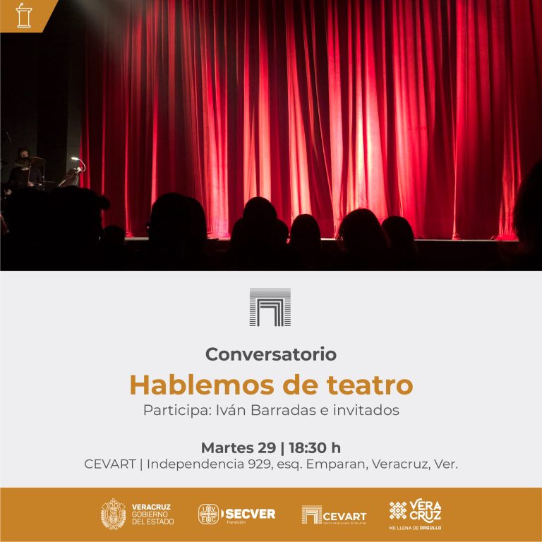 Invitan a disfrutar del ciclo de conversatorios “Hablemos de teatro”, en el CEVART