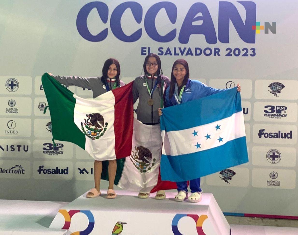 Nadadoras veracruzanas suman cinco oros en el Campeonato Centroamericano