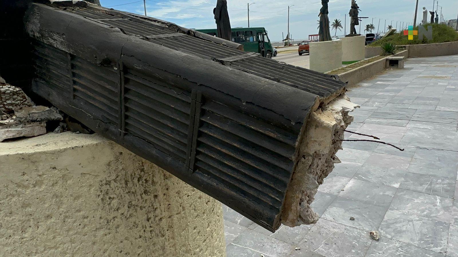 Derrumbado el «Big Ben» de Coatzacoalcos