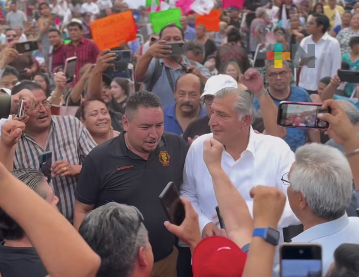 Adán Augusto López reconoce gran trabajo de AMLO al disminuir el número de pobres en el país