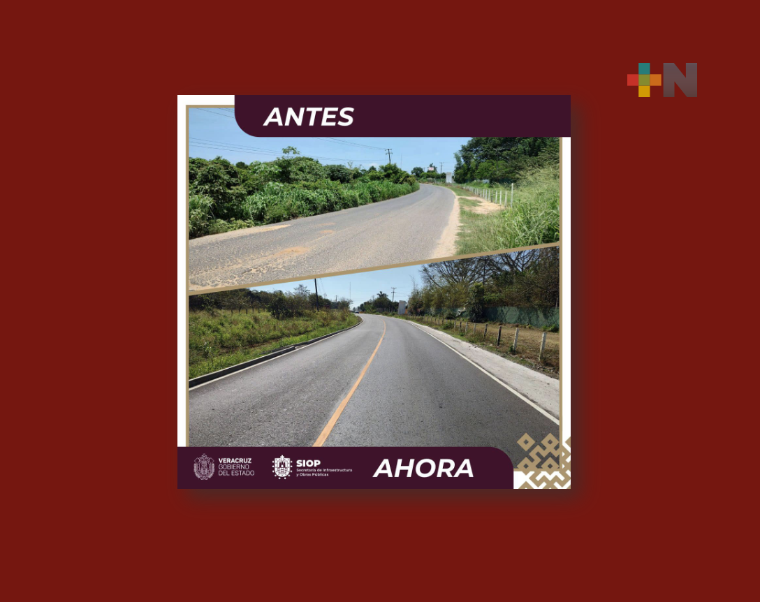 Cuitláhuac García destaca exitosa rehabilitación de la carretera federal 145