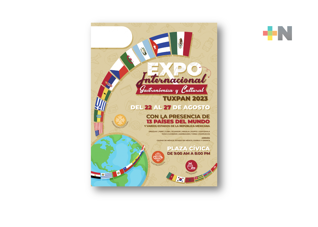 A finales de agosto concluye la Expo Internacional Gastronómica y Cultural Tuxpan 2023