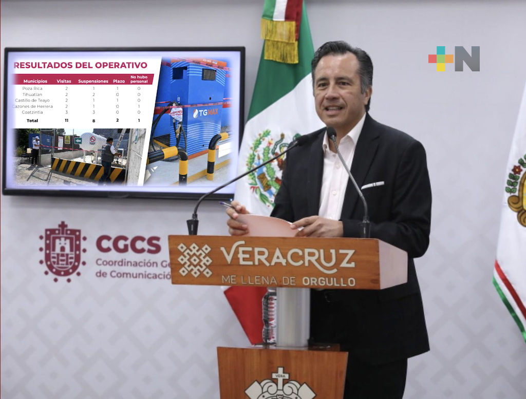 Por irregularidades, suspende Gobierno a ocho empresas de gas en zona norte