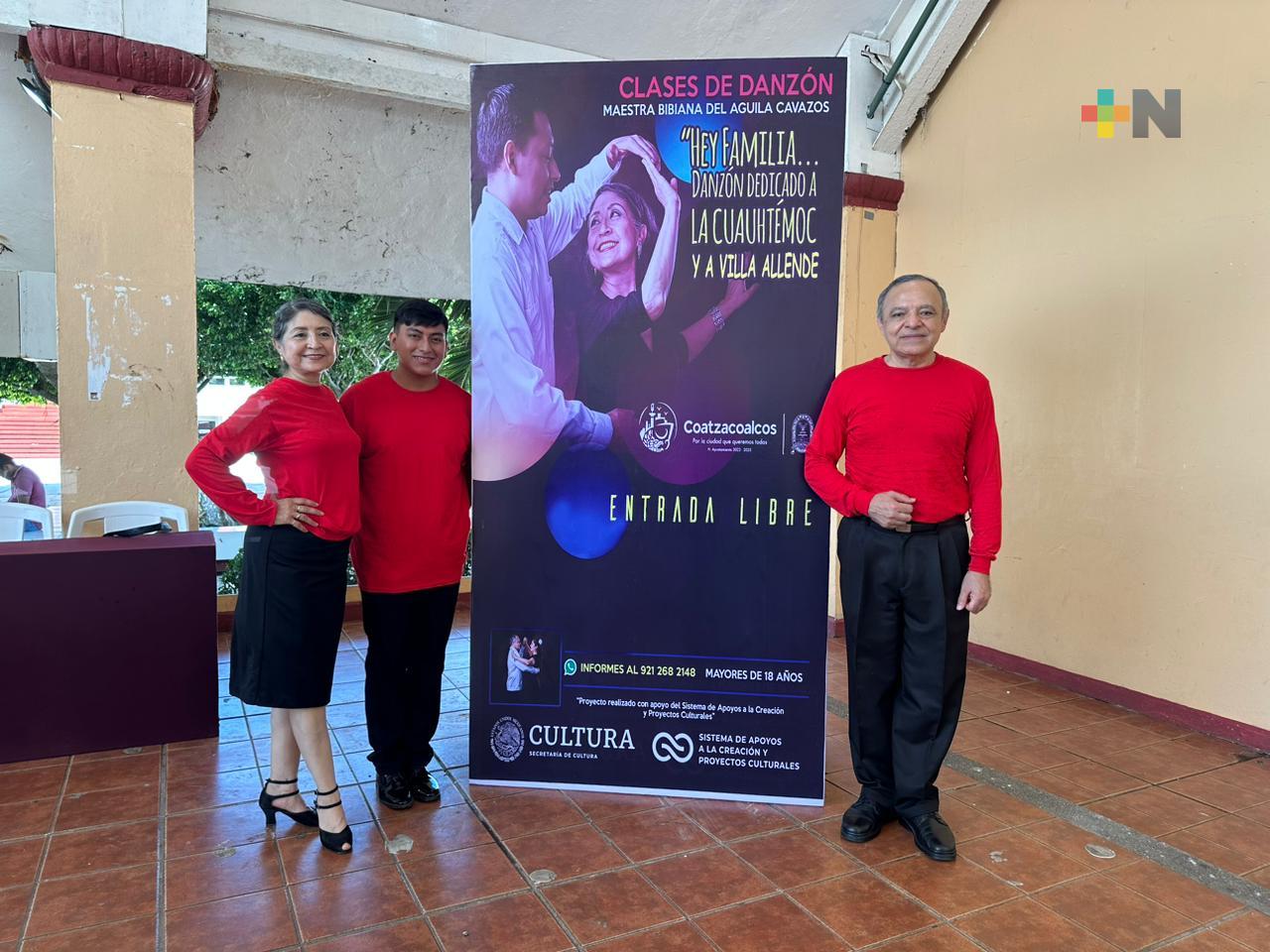 Recuperan el danzón en Coatza; habrá clases gratuitas en dos sedes