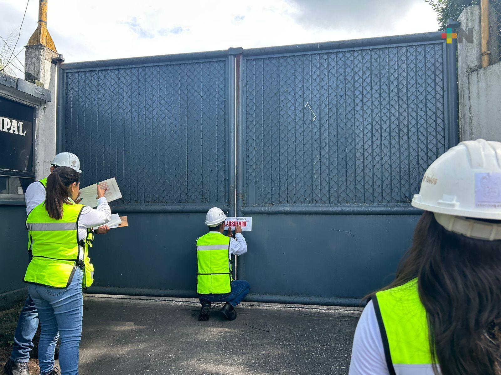 Clausuran ingenio El Carmen ubicado en  localidad de Ixtaczoquitlán