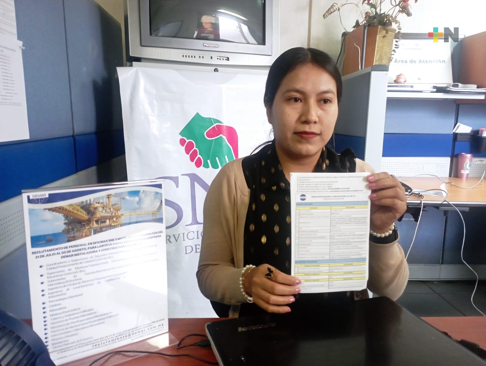 ¿Te interesaría trabajar en una plataforma marina? Esta puede ser tu oportunidad