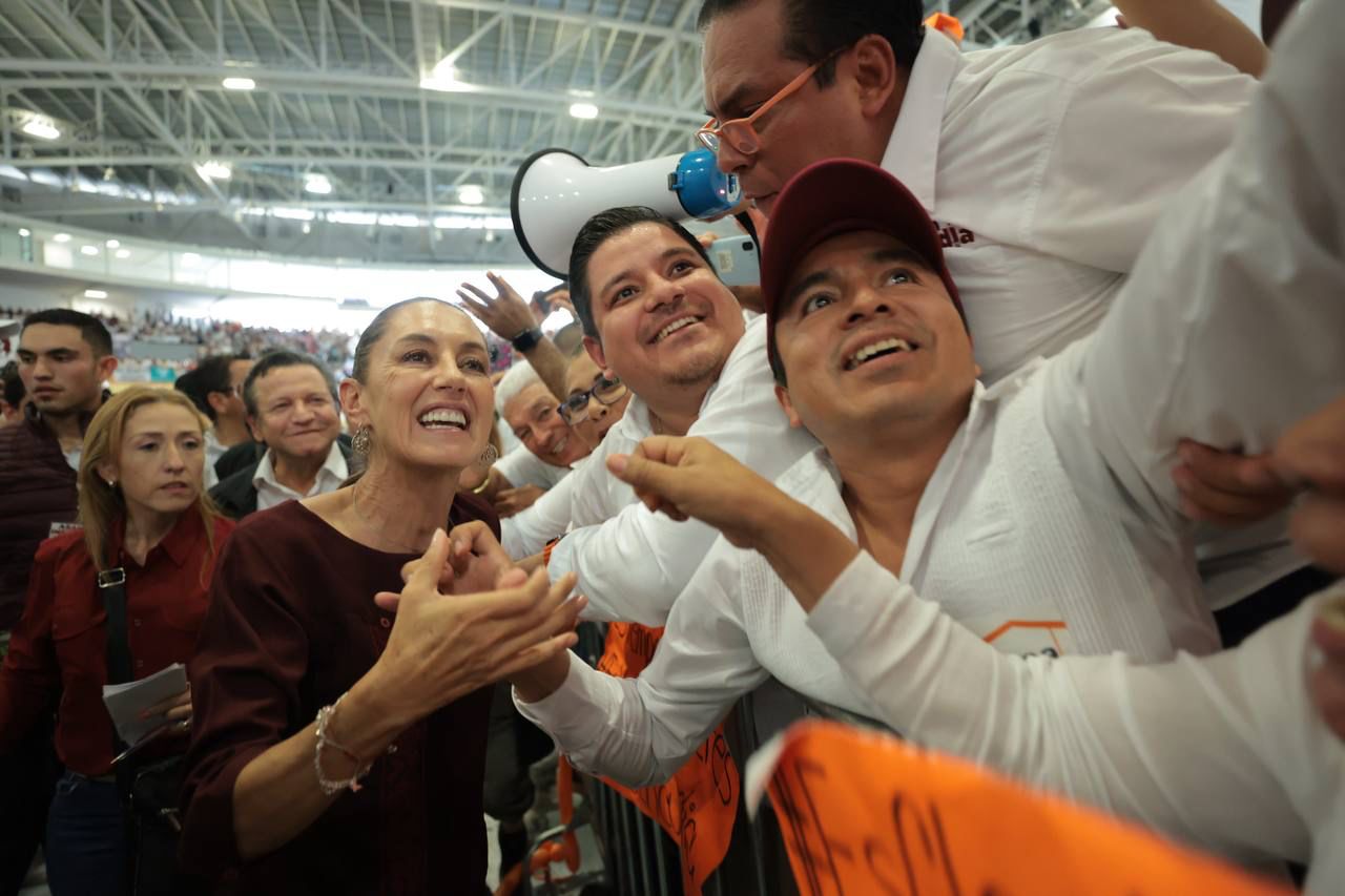 En Veracruz, Claudia Sheinbaum concluye recorridos por todo el país a favor de la 4T