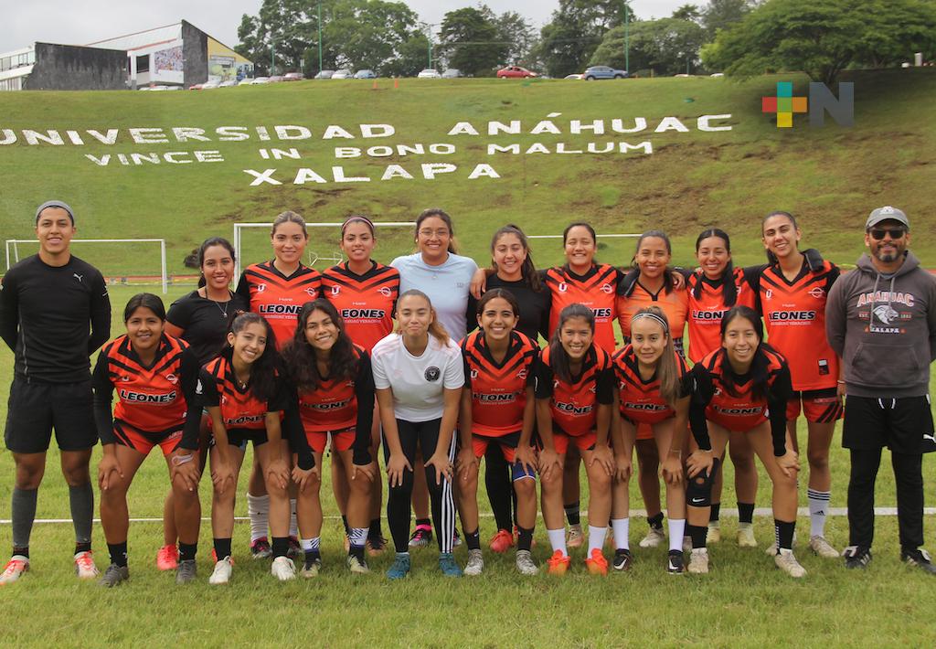 Crece equipo de futbol femenil en Anáhuac Veracruz Campus Xalapa