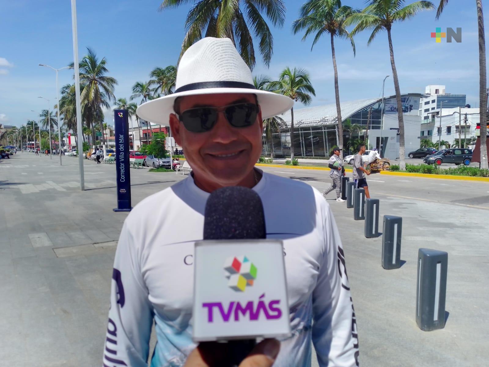 Elevada afluencia turística pese a  inclemencias del tiempo