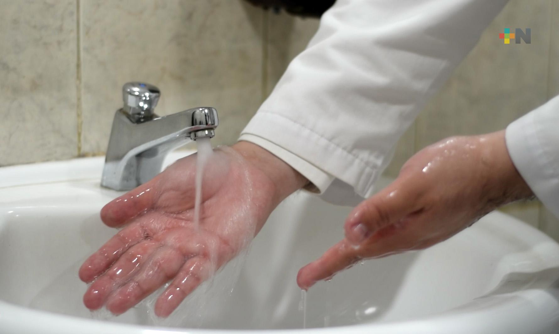 Recomienda IMSS Veracruz Norte fortalecer hábito en higiene de manos