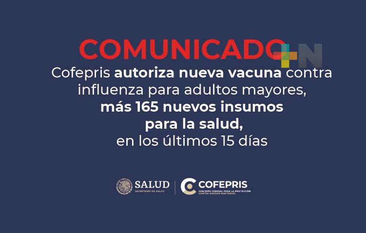 Cofepris autoriza nueva vacuna contra influenza para adultos mayores