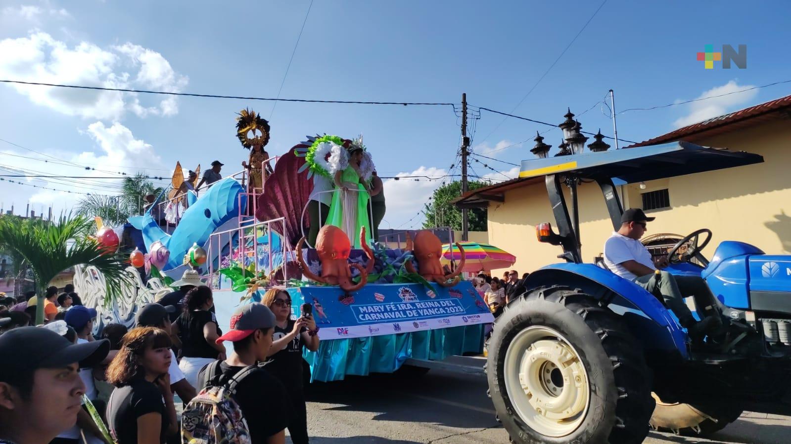 Concluye con éxito carnaval de Yanga