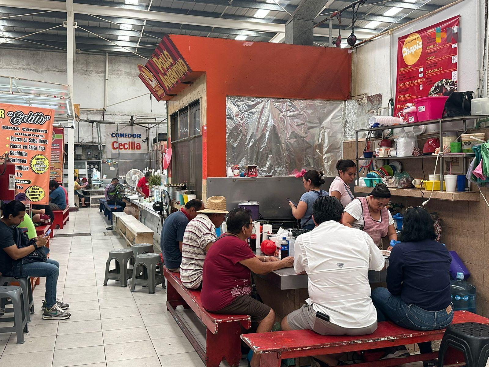 Mercado Morelos de Coatza con 95 por ciento de locales ocupados