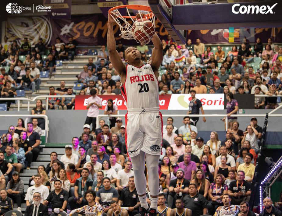 Halcones Rojos vencieron a Xalapa por score de 75-62