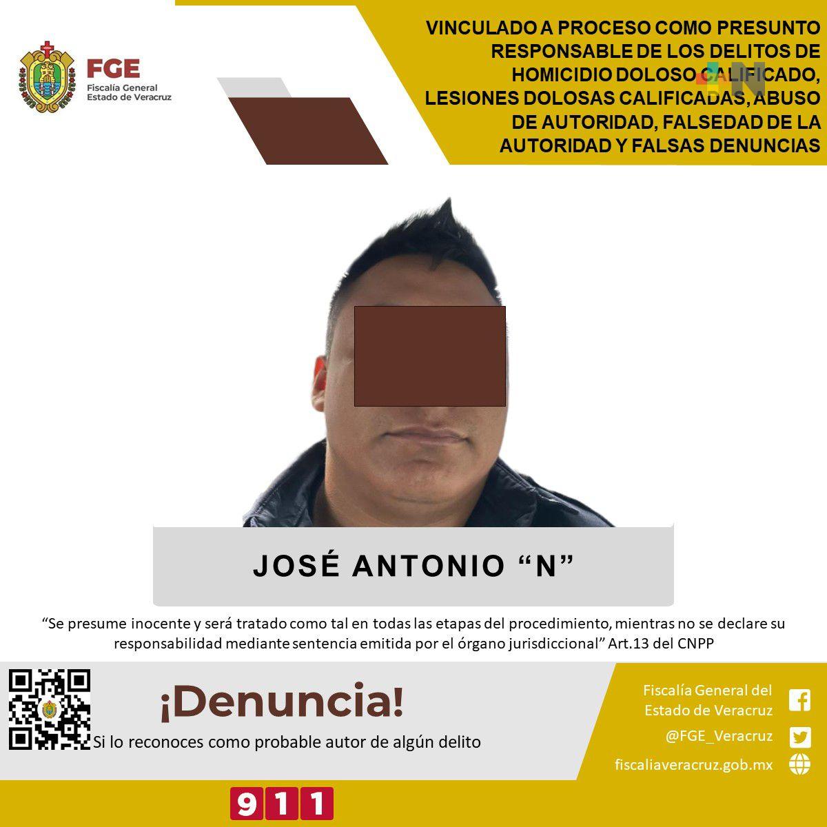 Vinculan a proceso a José Antonio «N» acusado de abuso policial y homicidio