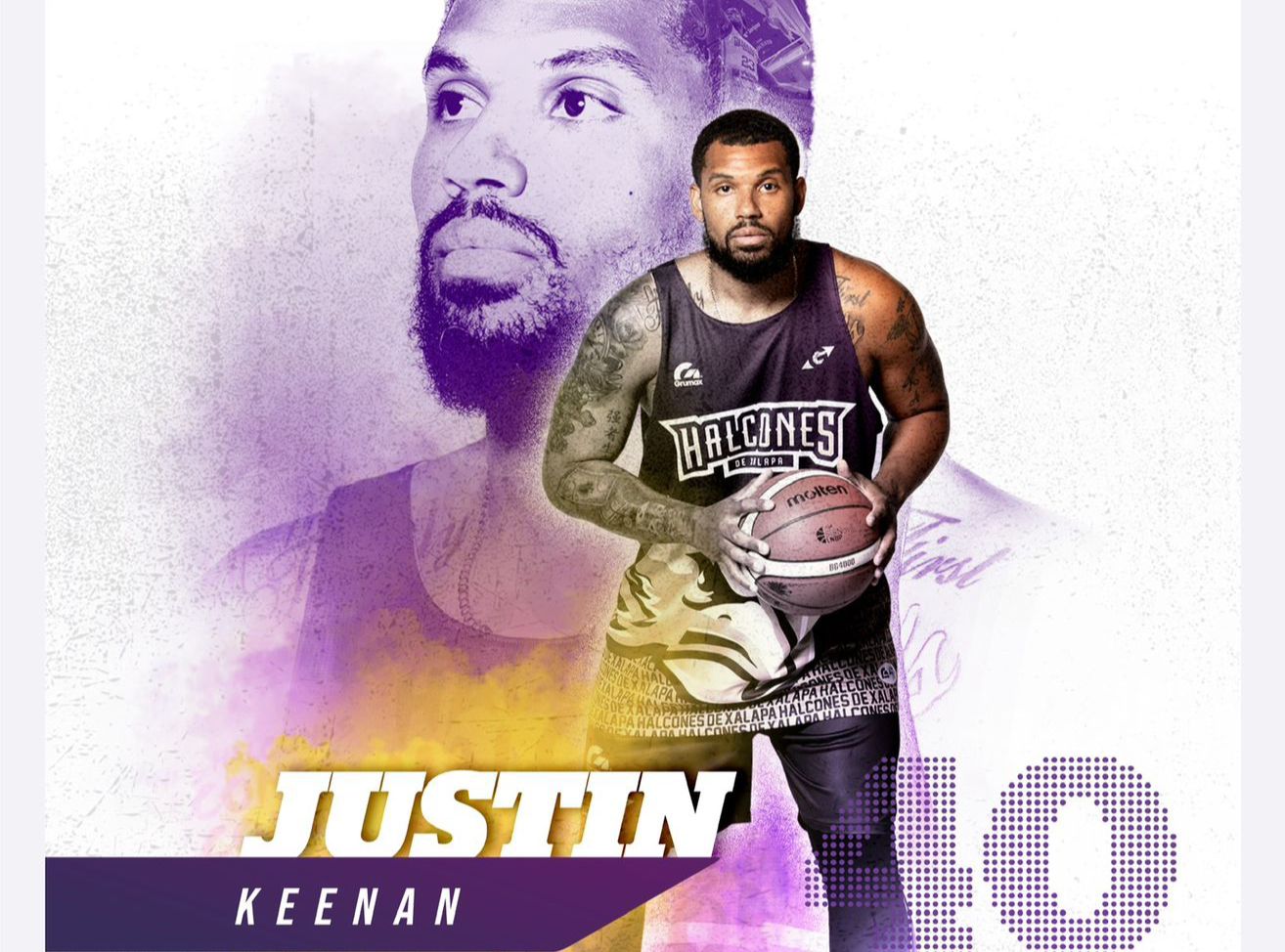 Justin Keenan llega con toda su experiencia a los Halcones de Xalapa