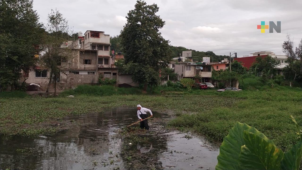 CMAS realiza jornada  de rescate de cuerpos de agua; esta vez en La Lagunilla