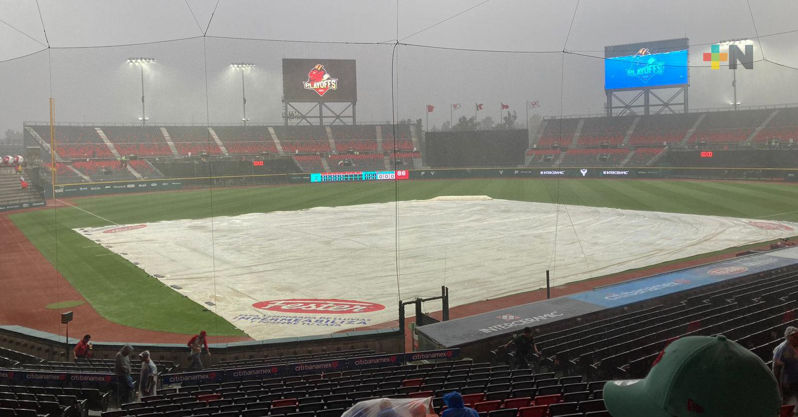 Por lluvia es pospuesto el segundo juego entre Pericos y Diablos Rojos
