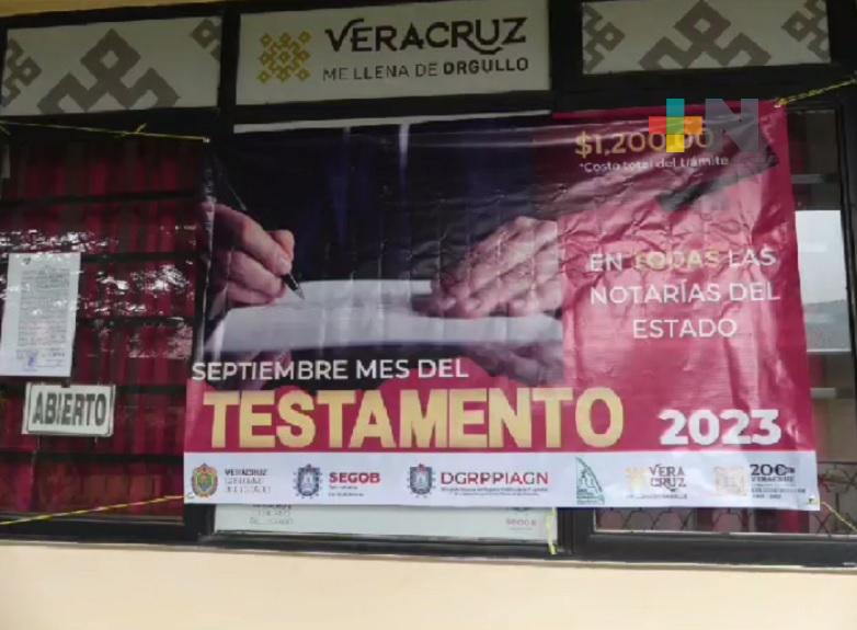 Segob y Colegio de Notarios llevarán a cabo mes del testamento en Huayacocotla