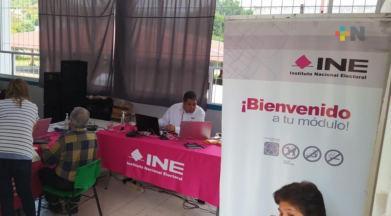 Módulo itinerante del INE atenderá en Banderilla del 28 al 31 de agosto