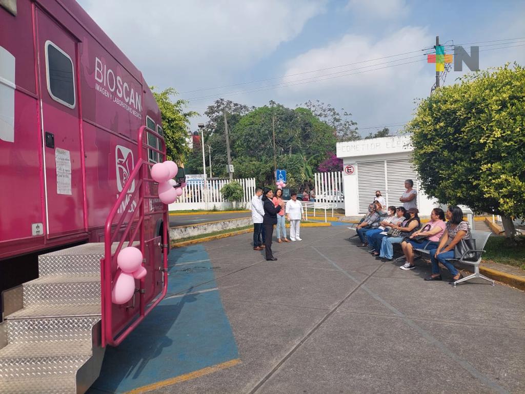 IMSS llevará mastógrafo móvil a municipios del sur de Veracruz