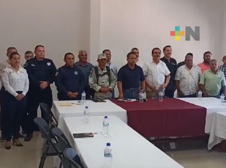 Mesa de seguridad entre autoridades de  gobierno y empresarios de Martínez de la Torre