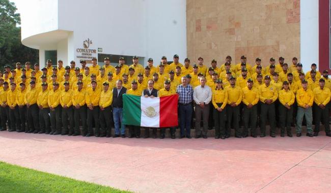 México prepara cuarto despliegue para apoyar en la contingencia de incendios forestales en Canadá