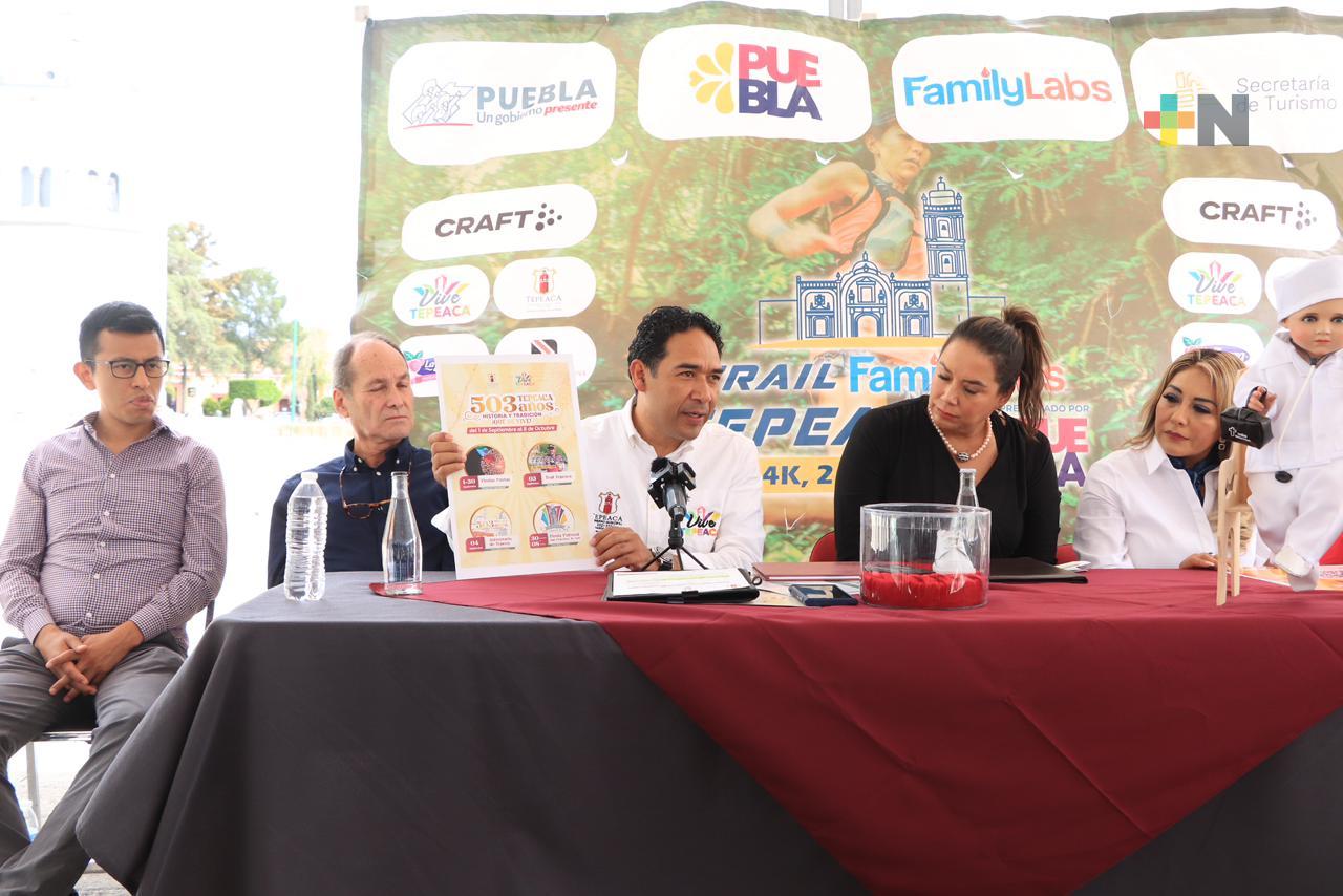 Presentan últimos detalles del Tepeaca Trail 2023