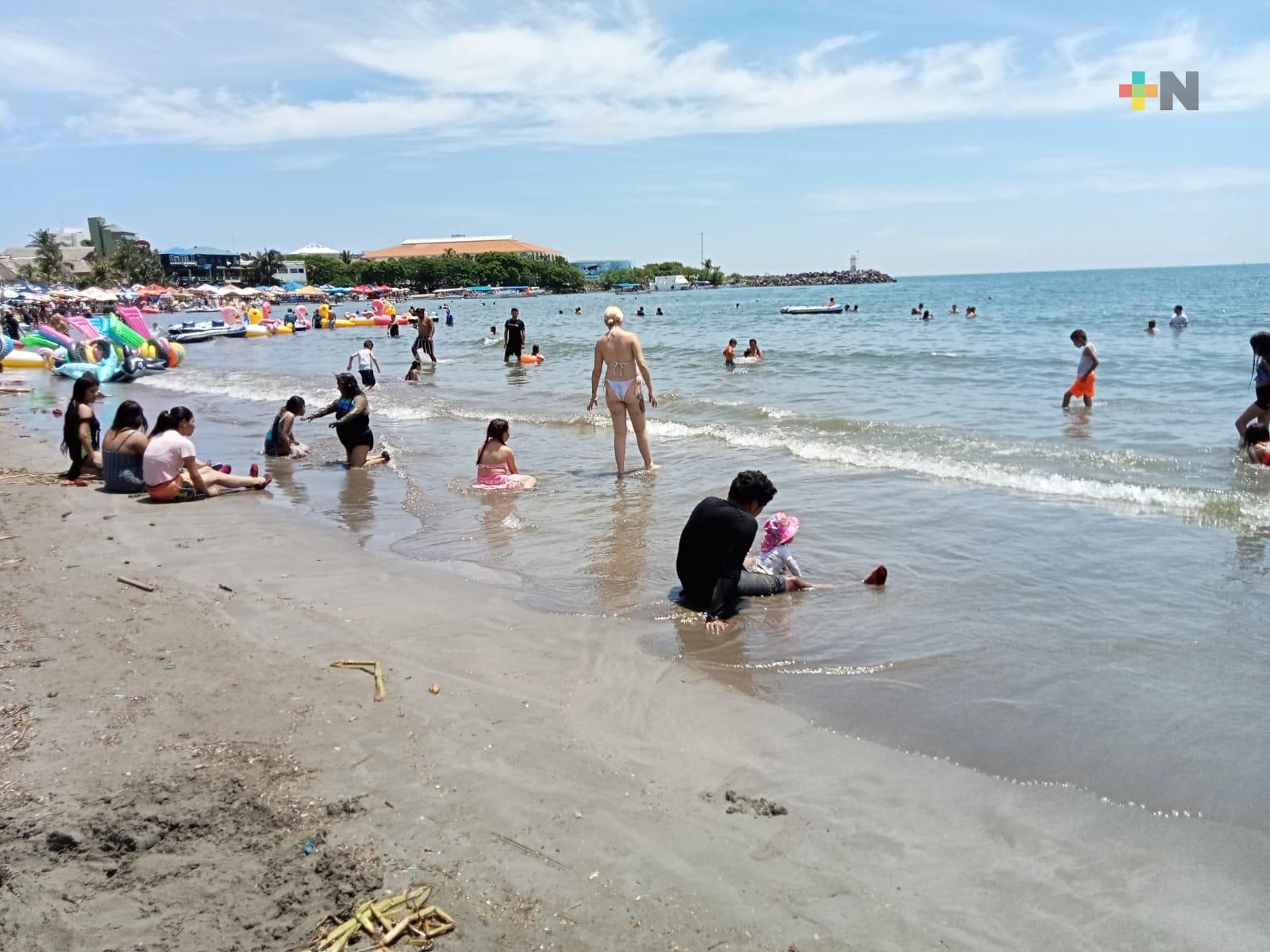 Todas las playas de Veracruz son aptas para vacacionar en esta temporada: Cuitláhuac García