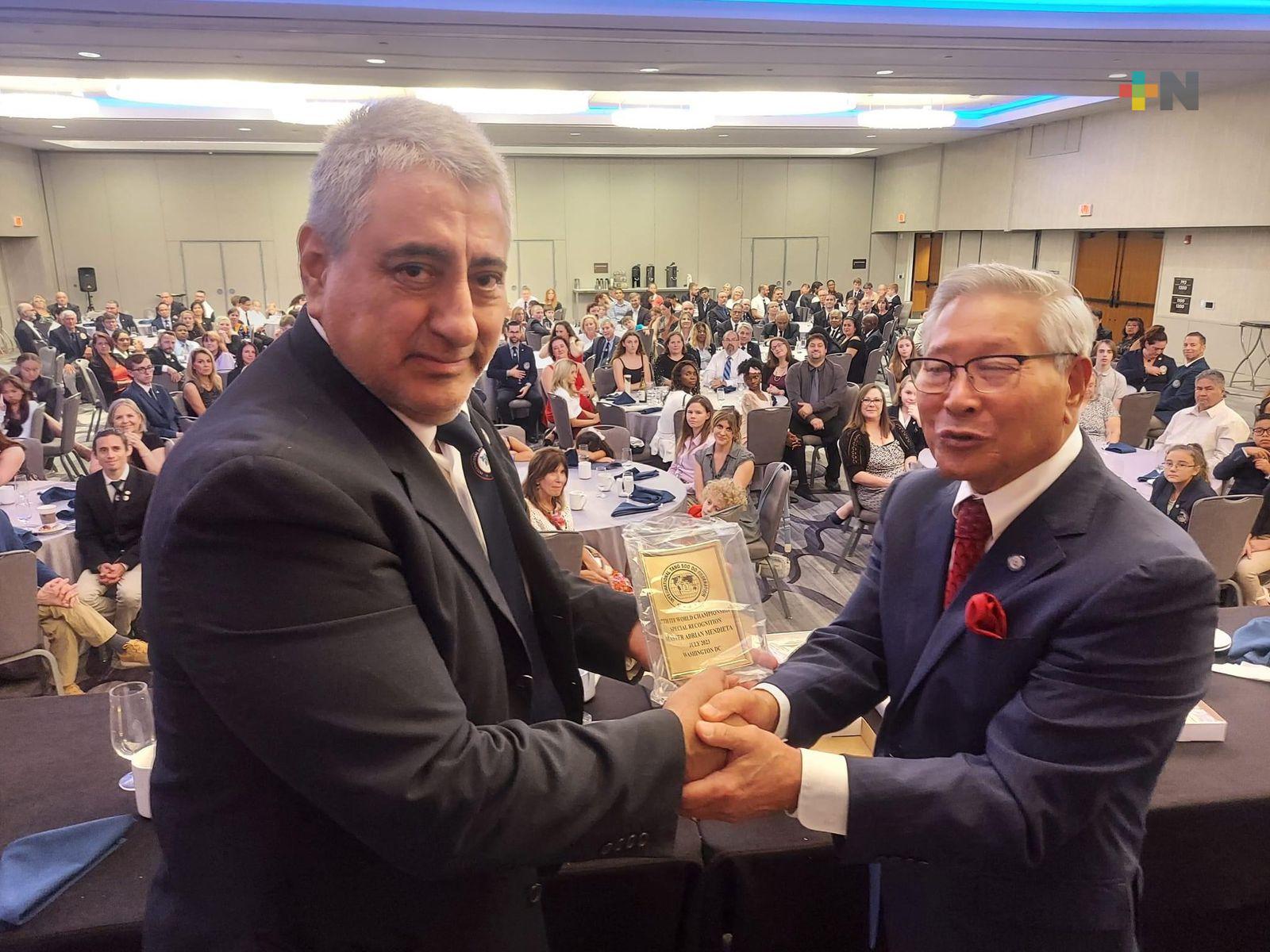 Adrian Mendieta participó en certamen internacional de Tang Soo Do