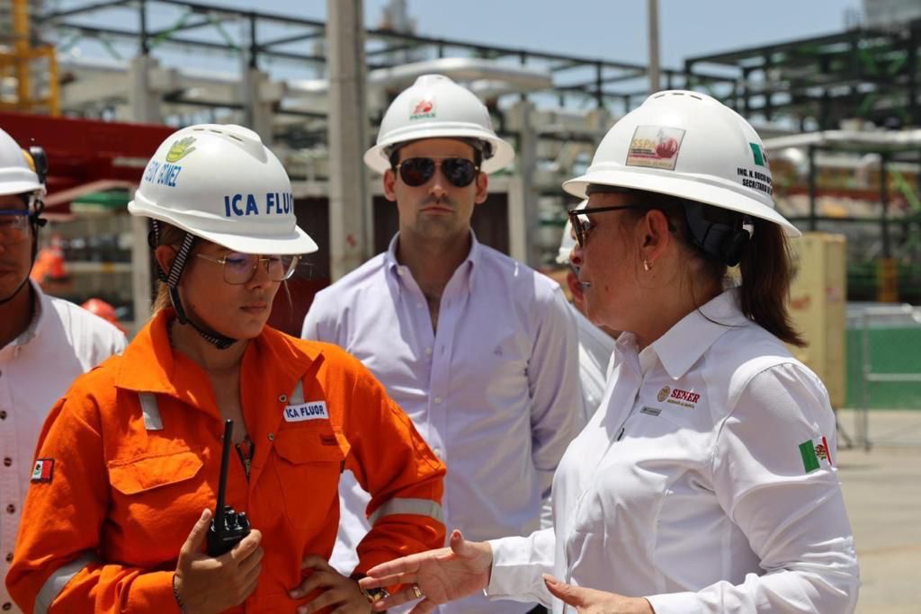 Intensa semana de trabajos registró la Refinería Olmeca-Dos Bocas