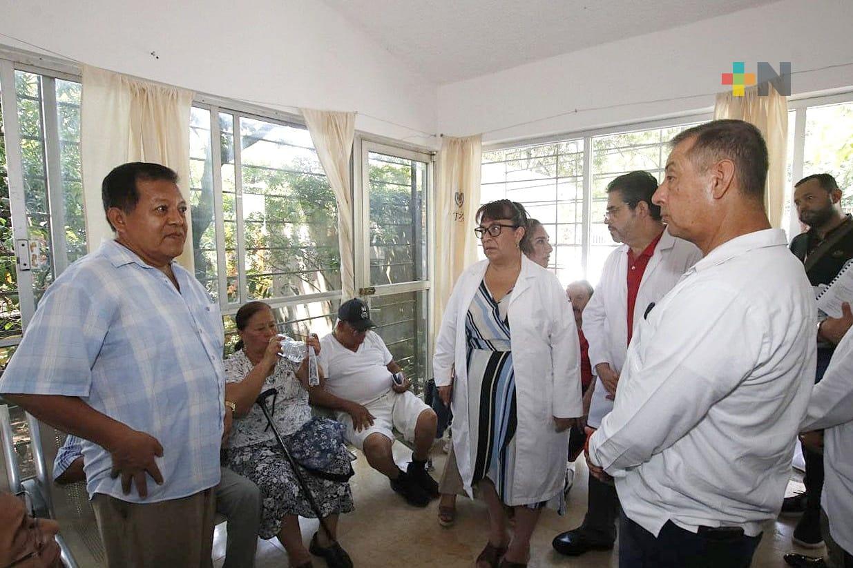 Director general del Issste recorre seis unidades médicas en Veracruz