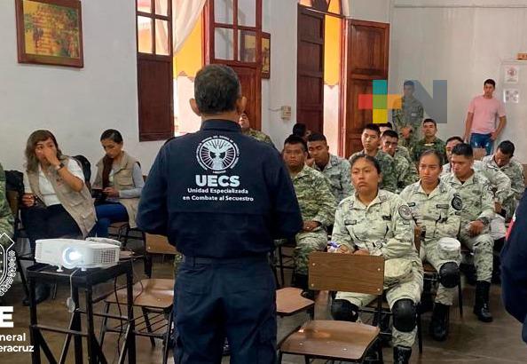 UECS impartió plática preventiva para la atención e identificación al engaño telefónico