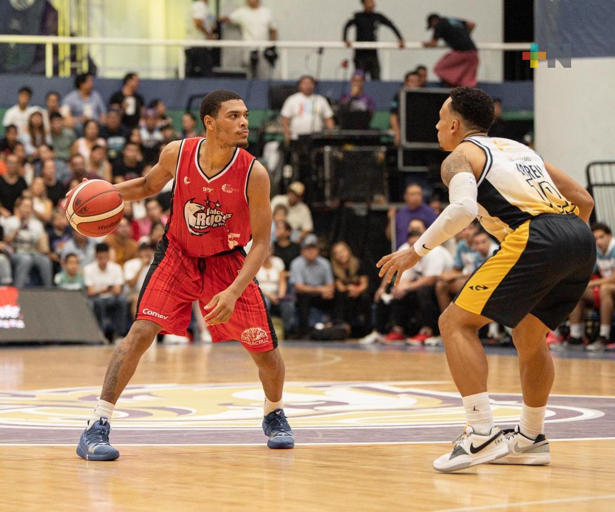 Halcones de Xalapa vencen por 85-77 a los Halcones Rojos