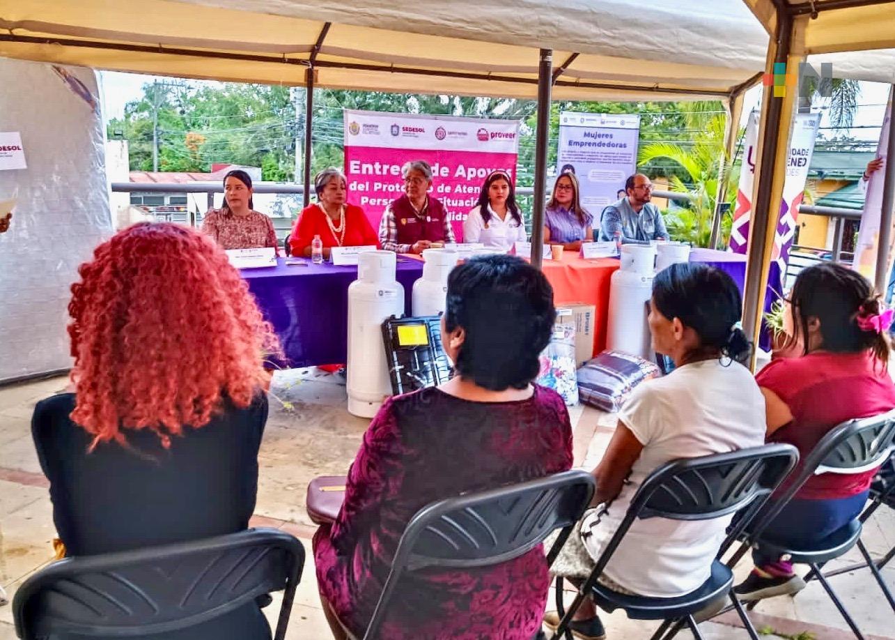 Fortalece gobierno estatal la capacidad económica de mujeres víctimas de violencia