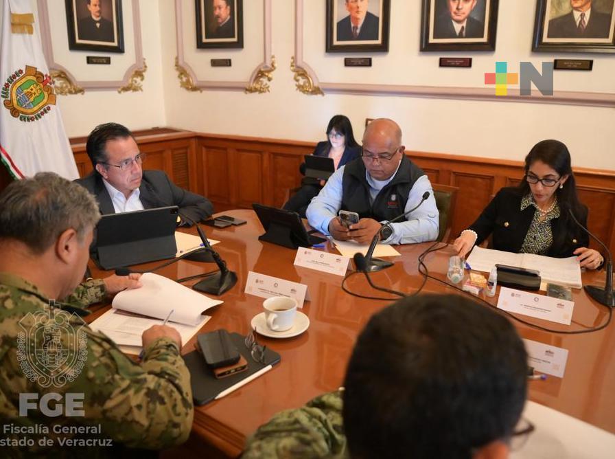 En Palacio de gobierno sesionó la Mesa de Coesconpaz