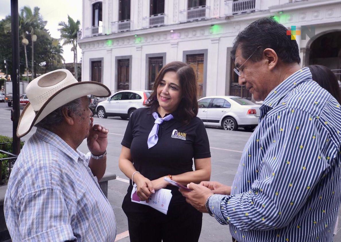 Celebran 16 años del IVAI, al lado de la gente