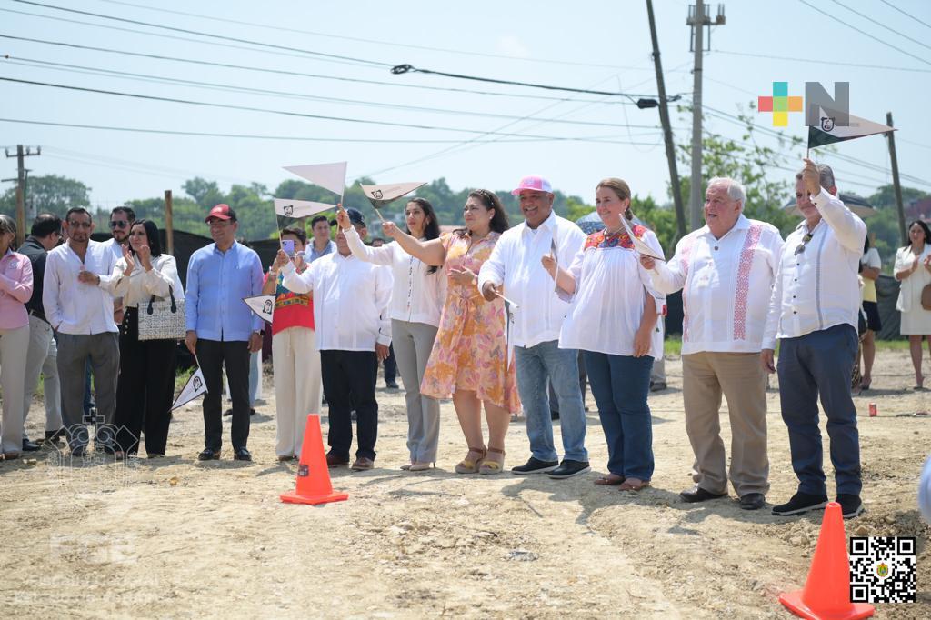 Asiste Fiscal general al banderazo de inicio de obra en Ciudad Judicial de Poza Rica