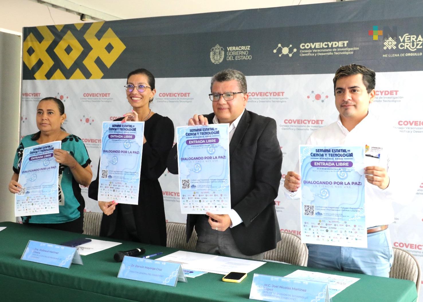 Anuncian segunda edición de la Semana Estatal de Ciencia y Tecnología Veracruz