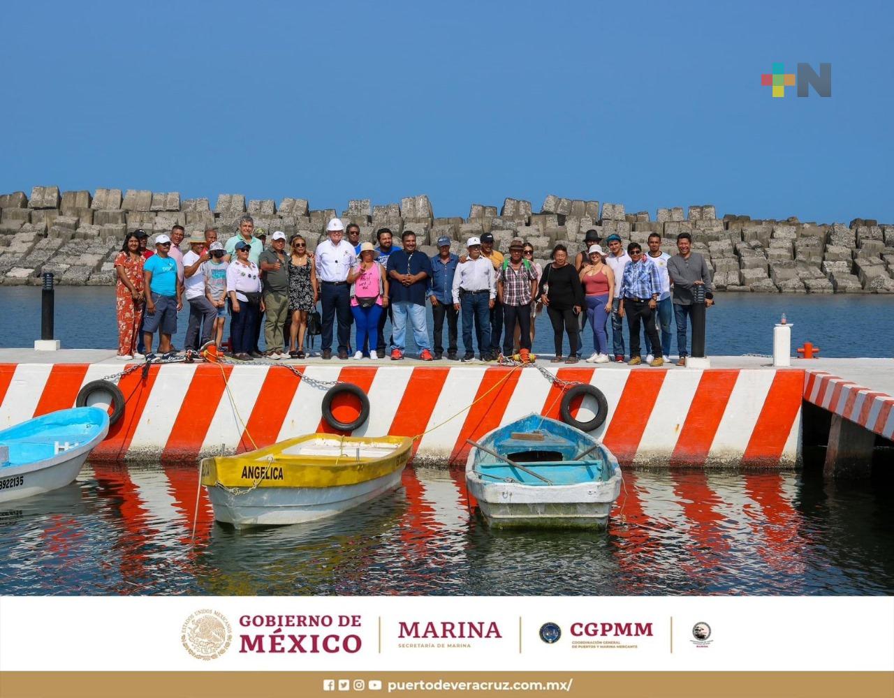 Asipona Veracruz se reúne con pescadores y aclara cierre del acceso a playa norte