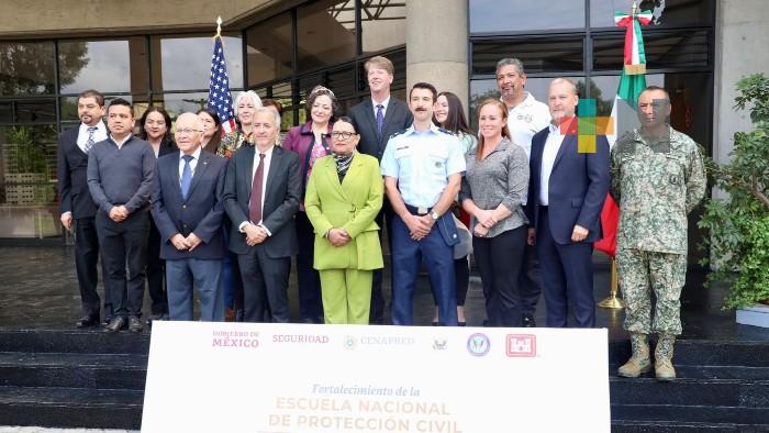 Avanza construcción de nueva sede de la Escuela Nacional de Protección Civil