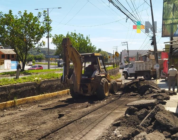 Por trabajos de pavimentación cerrarán entrada principal de Banderilla