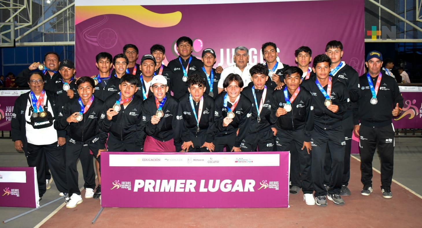 Gana 13 preseas el estado de Veracruz en Juegos Nacionales Populares