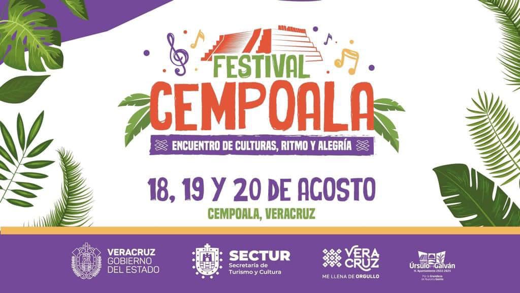 Todo listo para celebrar el Festival Cempoala 2023