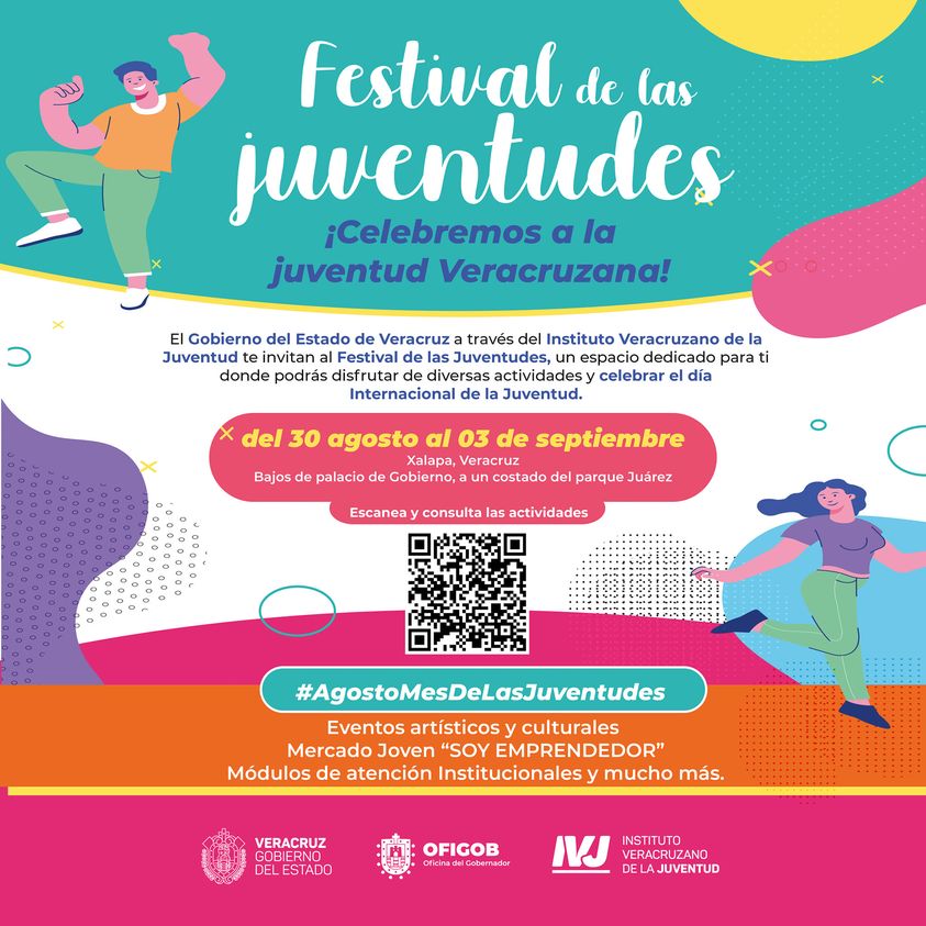 Festival de las Juventudes en Xalapa impulsará el talento de emprendedores
